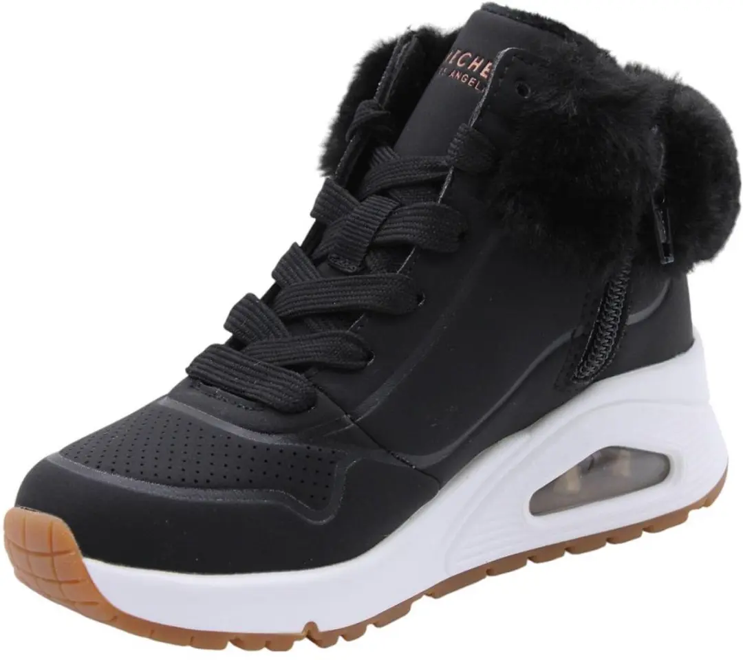 Skechers UNO-Fall Air Meisjes Laarzen - 35 - Zwart - afbeelding 6 van 6