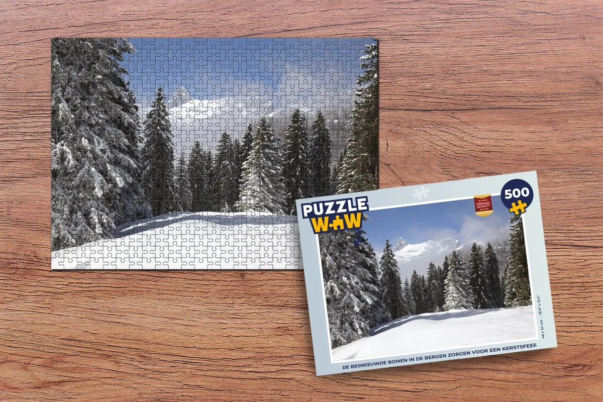 PuzzleWow Legpuzzel 500 Stuks - Multicolor