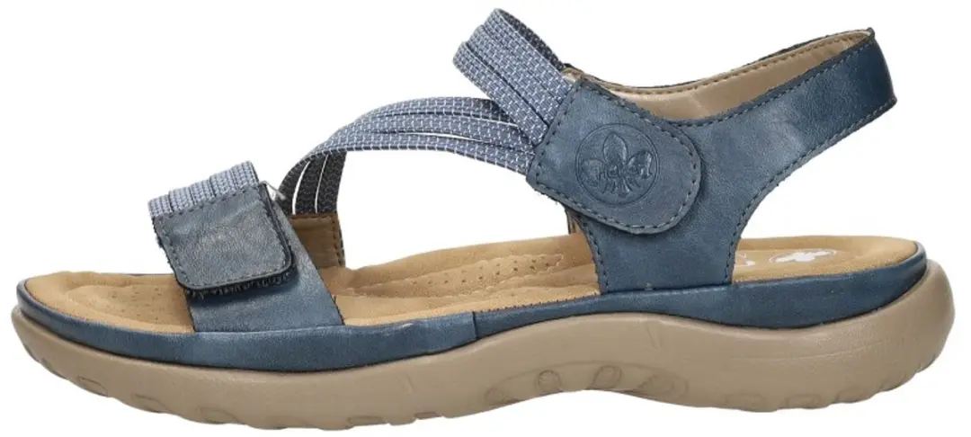 Rieker 217237 Sandalen - Blauw - Maat 43
