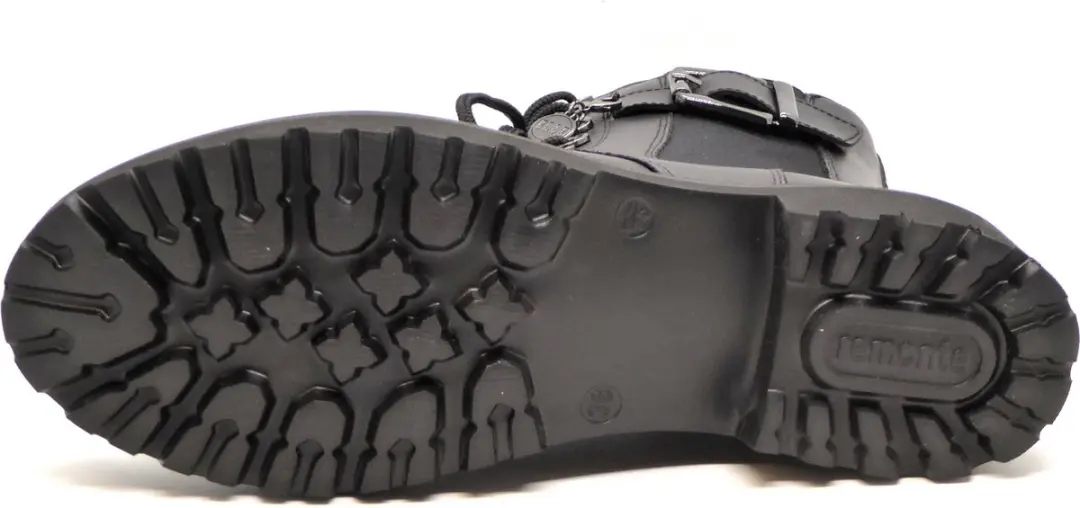 Remonte D8668-00 Dames Veterboots - Zwart