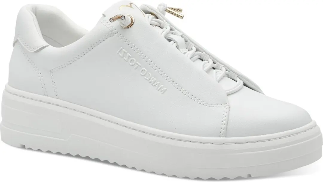 Marco Tozzi Sneakers wit Synthetisch - Dames - Maat 38