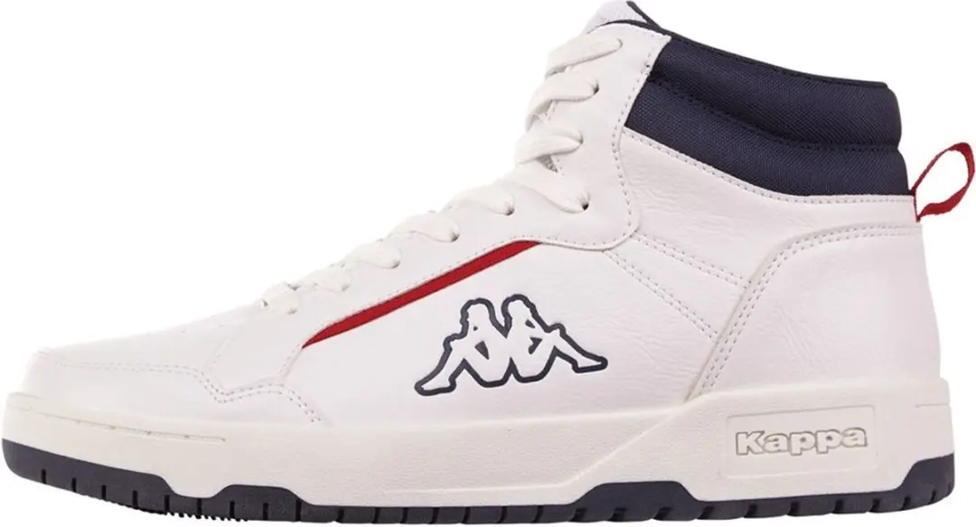 Kappa Unisex Mid Cut Sneaker 243317 White/Navy-45