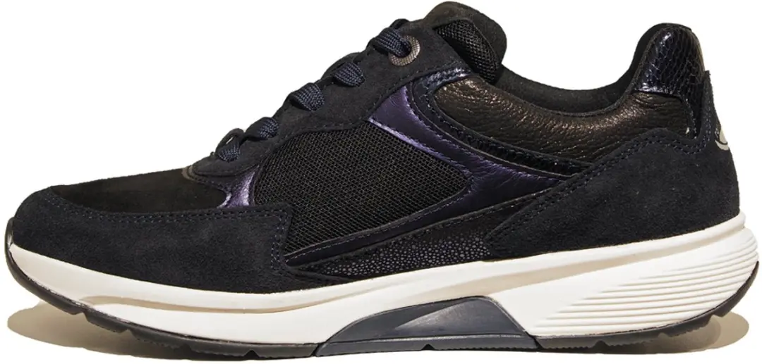 Gabor Rollingsoft Sneaker 76.875.66 - Blauw/Zwart