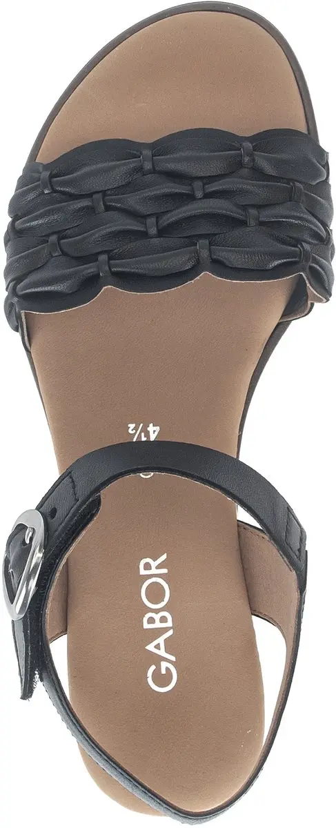 Gabor Dames Sandalen 38.5 - Zwart