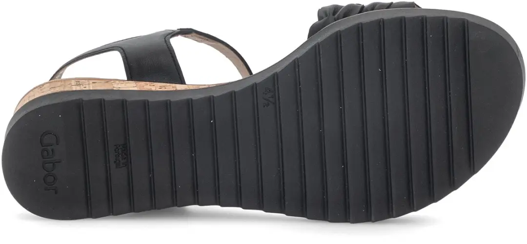 Gabor Dames Sandalen 38.5 - Zwart