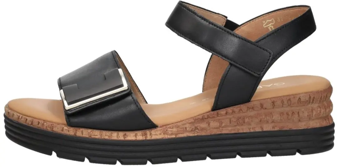 Gabor Dames Sandalen 38.5 - Zwart - afbeelding 2 van 6