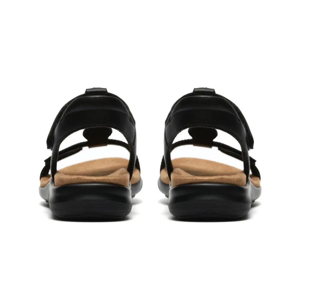 Clarks Kidly Gem Dames Sandalen 26185964 - Zwart