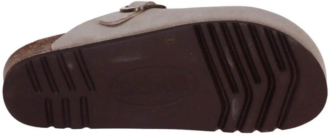 Scholl Klomp Fae Suede Vrouwen - Lichtgrijs