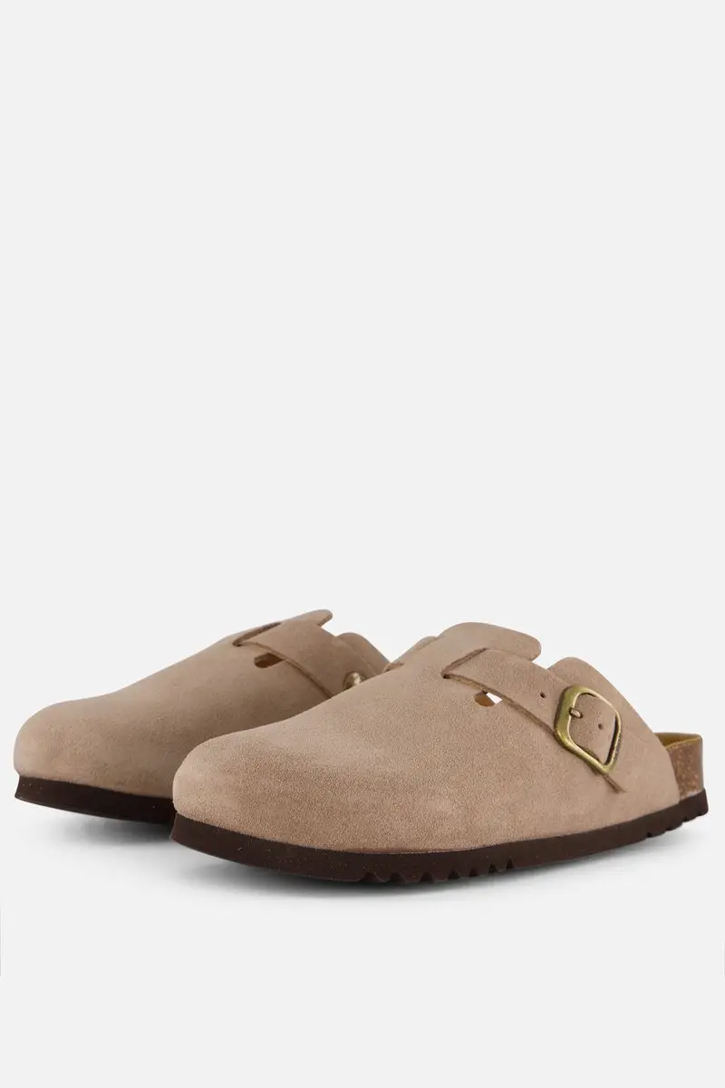 Scholl Klomp Fae Suede Vrouwen