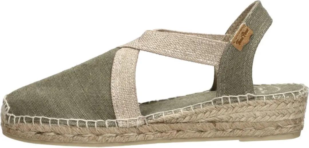 Toni Pons Verdi-V khaki espadrilles dames (VERDI-V caqui) - afbeelding 2 van 6