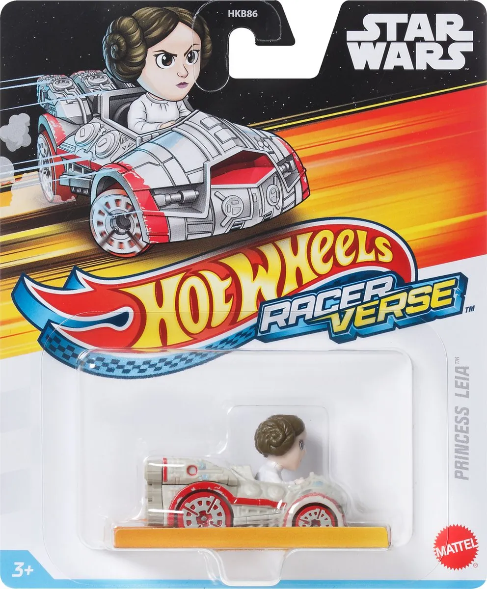 Hot Wheels Racer Verse Star Wars Princess Leia 1:64 HKC08