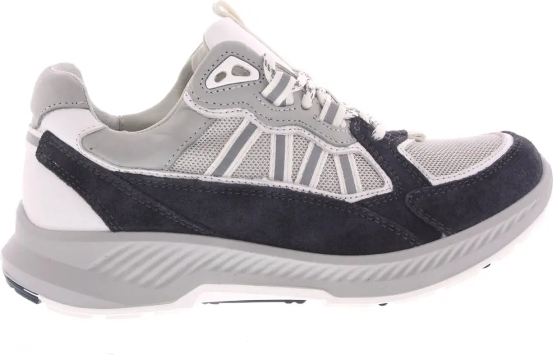 Dames Veterschoenen Xsensible Colorardo Jeans Combi Next Inn Jeansblauw
