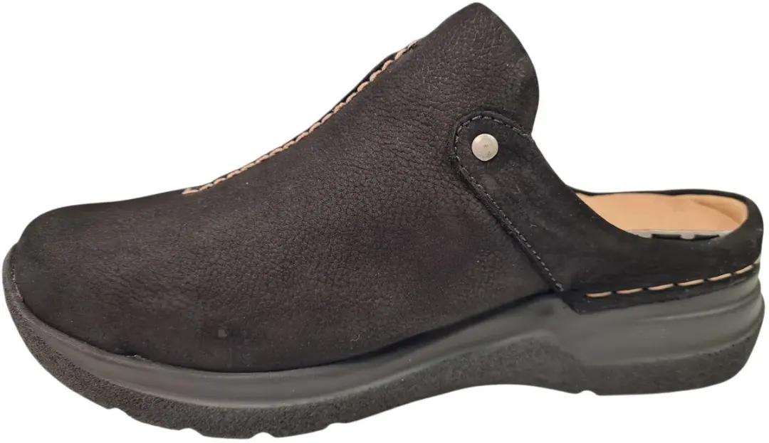 Wolky Dames Muilen 0662598 - Zwart - Maat 40