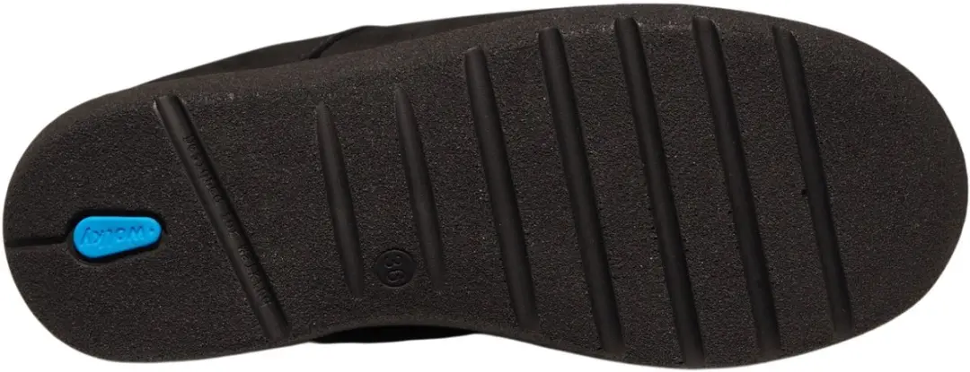 Wolky Dames Muilen 0662598 - Zwart - Maat 40