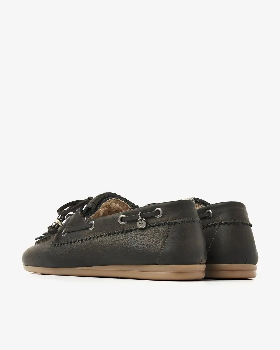 VIA VAI June Shelby Mocassins - Bruin - Maat 37