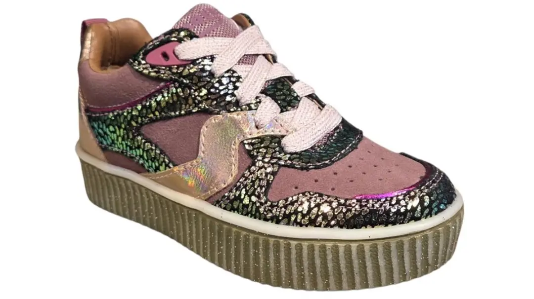 Braqeez 426700-478 Paarse Sneakers - Maat 29