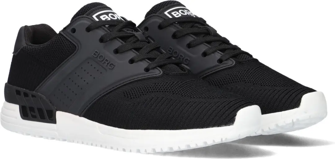 Bjorn Borg R140 Knt K Lage sneakers - Jongens - Zwart - Maat 30 - afbeelding 4 van 6