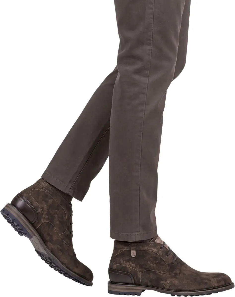 Floris Van Bommel Sfm-50159 Crepi Veterschoenen - Heren - Grijs - Maat 43⅓
