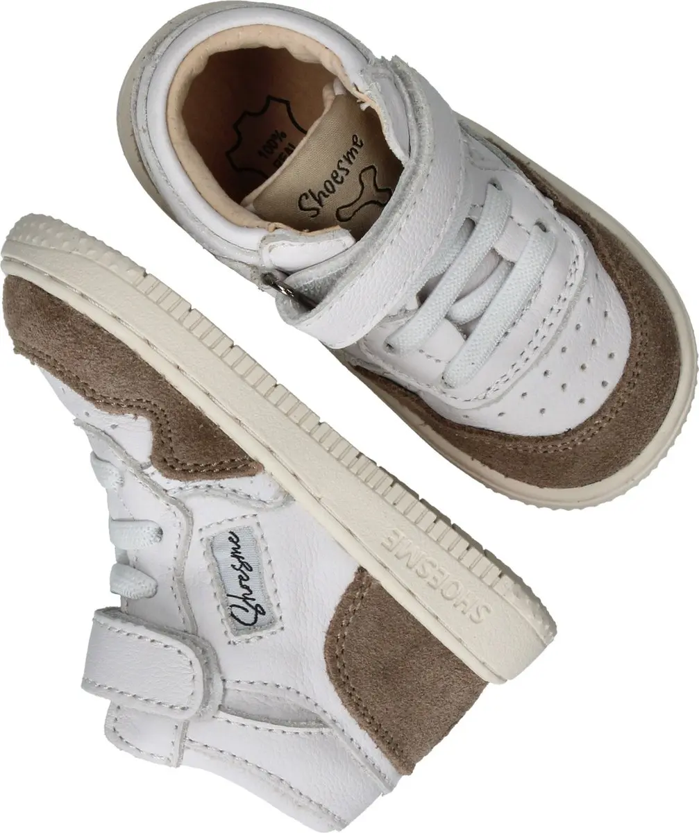 Shoesme Bn24s008 Hoge Sneakers - Wit - Maat 20 - afbeelding 6 van 6