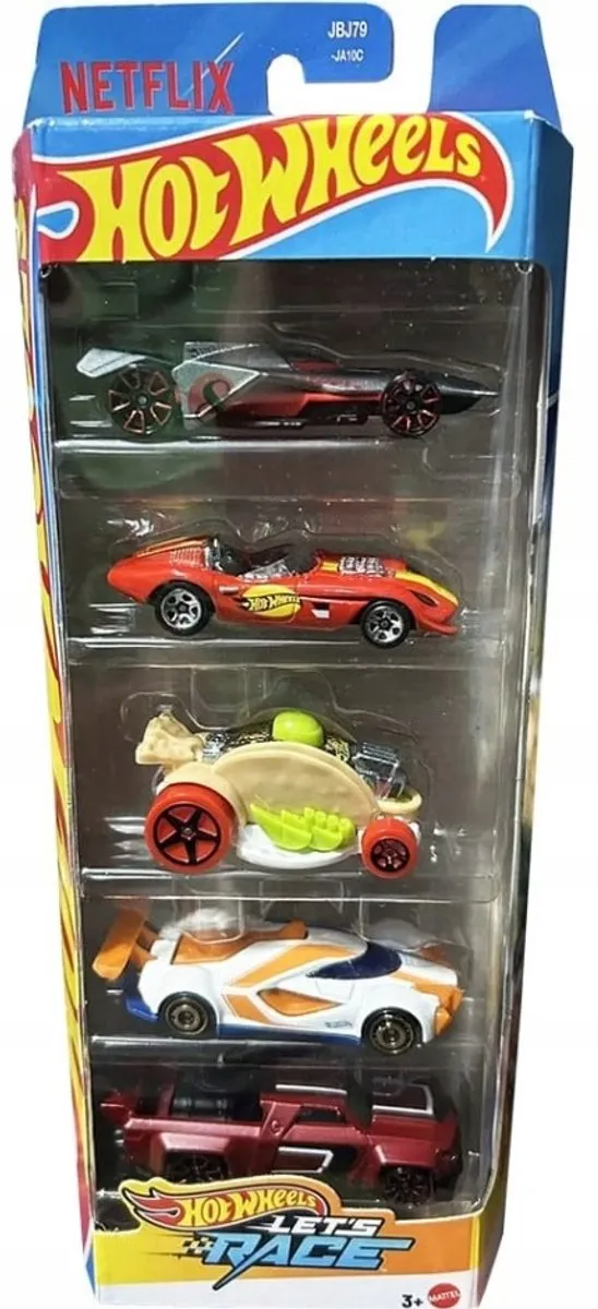 Hot Wheels 5-Pack JBJ79 Raceauto's