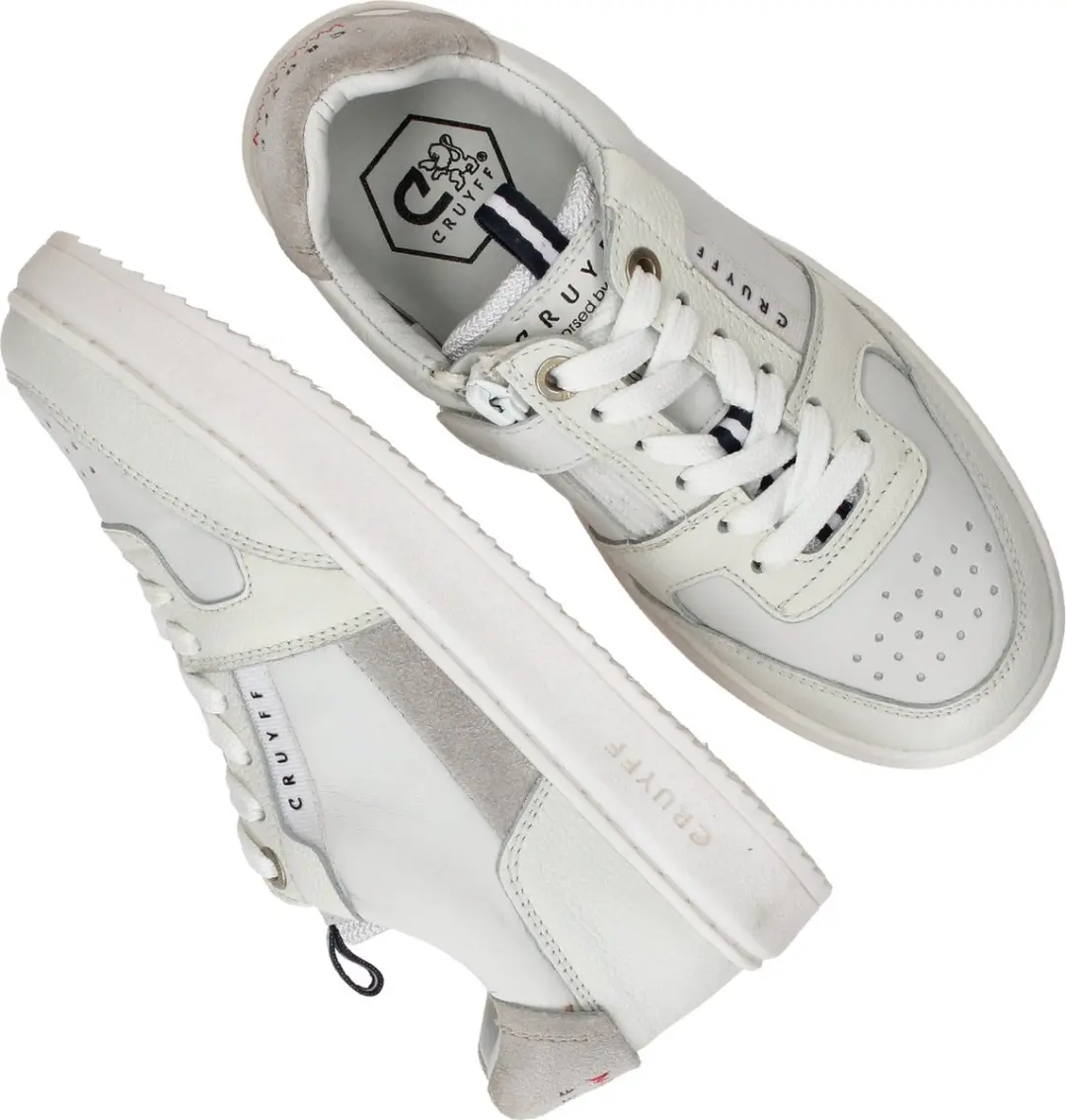 Cruyff Junior Endorsed Sneakers - Wit - Maat 36 - afbeelding 6 van 6