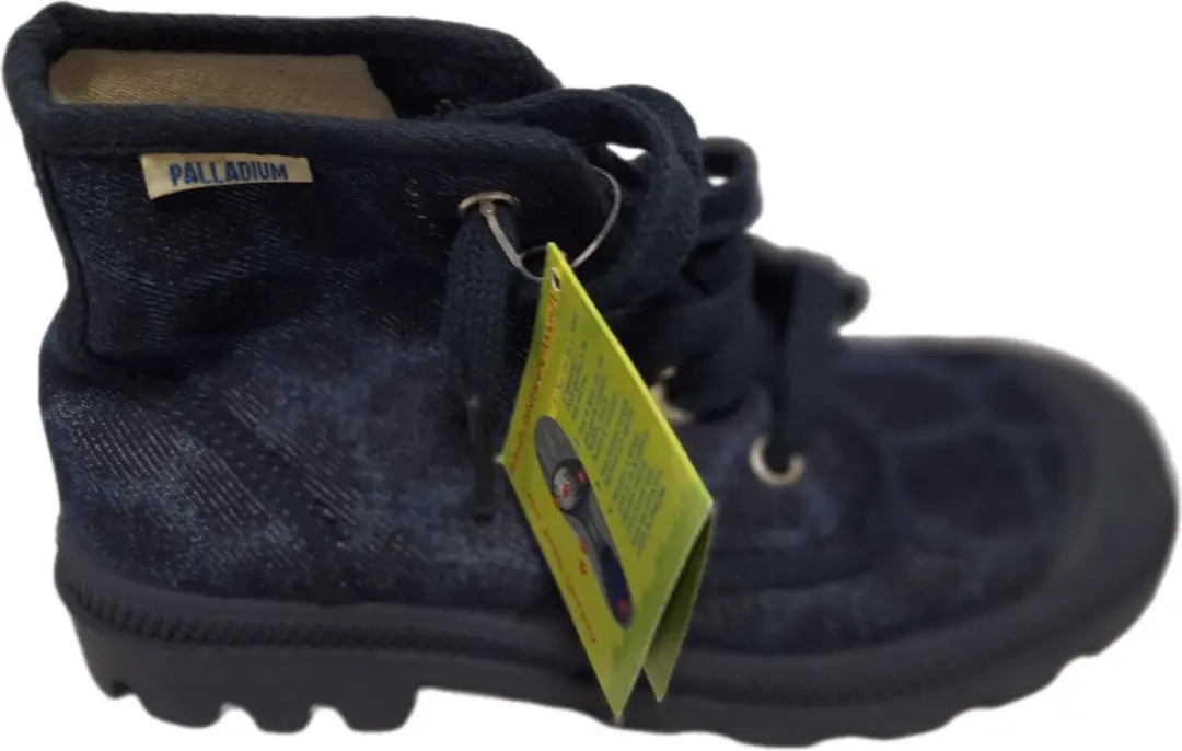 PALLAKIDS- SNEAKER-CANVAS-PRINT INDIGO-SIZE32