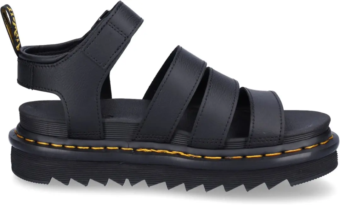 Dr. Martens Voss Quad Platform Sandalen - Zwart - afbeelding 2 van 6