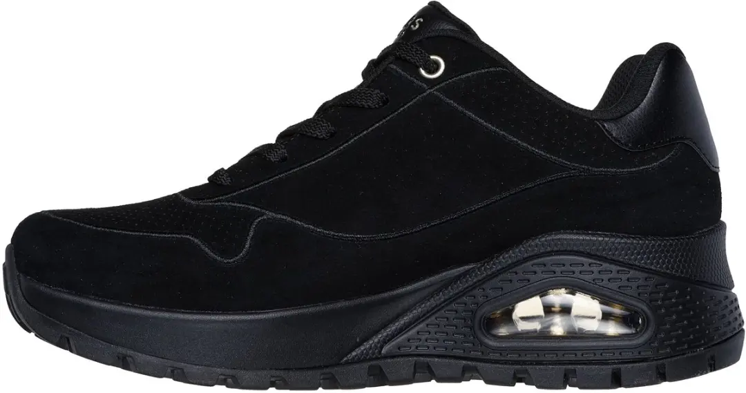 Skechers Uno Rugged-Chillproof Dames Sneakers - Zwart - afbeelding 3 van 5