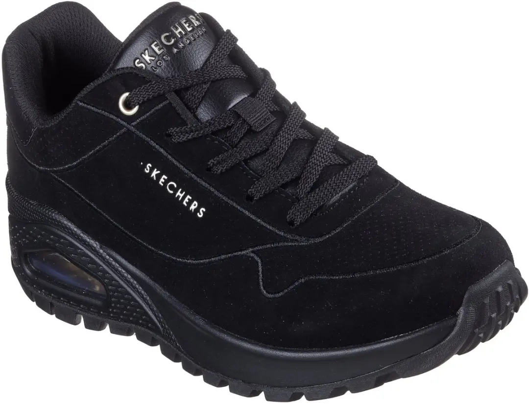 Skechers Uno Rugged-Chillproof Dames Sneakers - Zwart - afbeelding 2 van 5