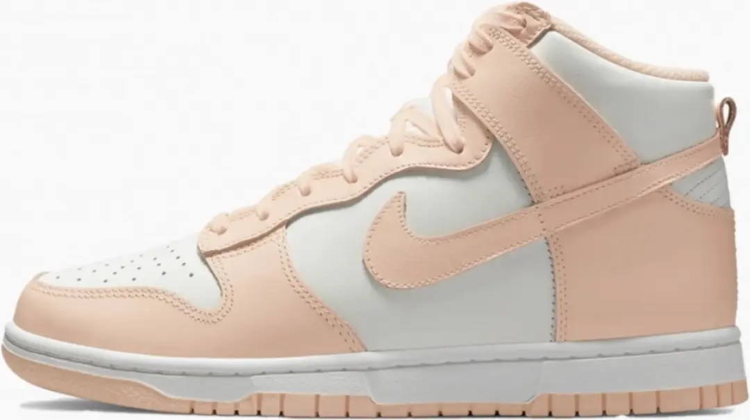 Nike Dunk High, Sail Crimson Tint, DD1869104, EUR 36 (W)