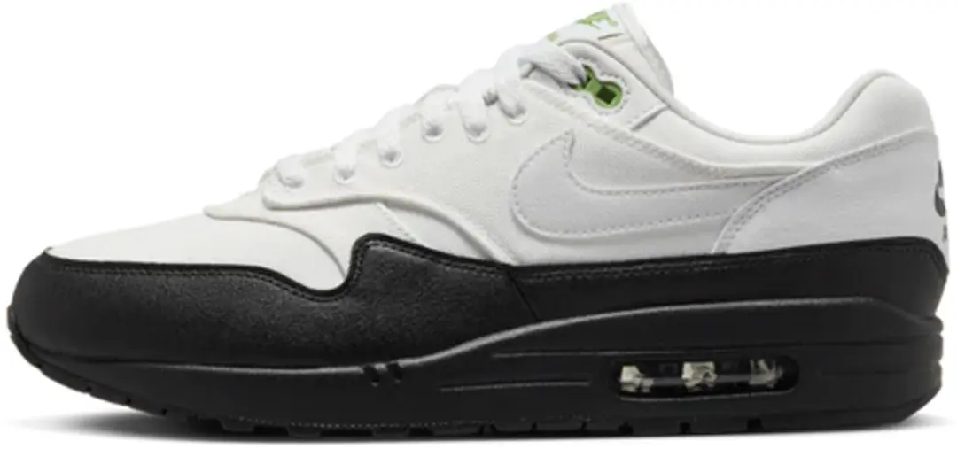 Nike Air Max 1 White Black Chlorophyll