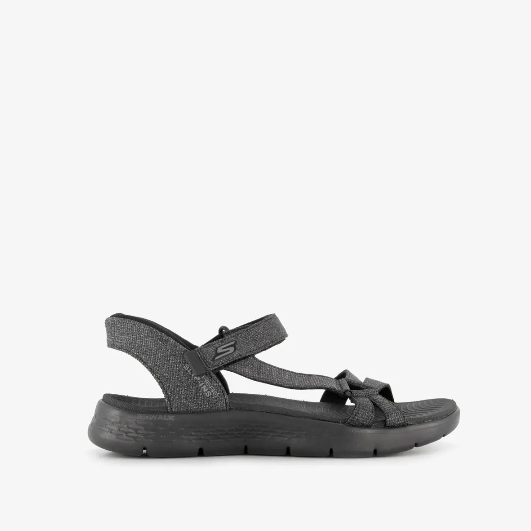 Skechers GOwalk Flex Sandalen - Dames - Zwart - afbeelding 6 van 6