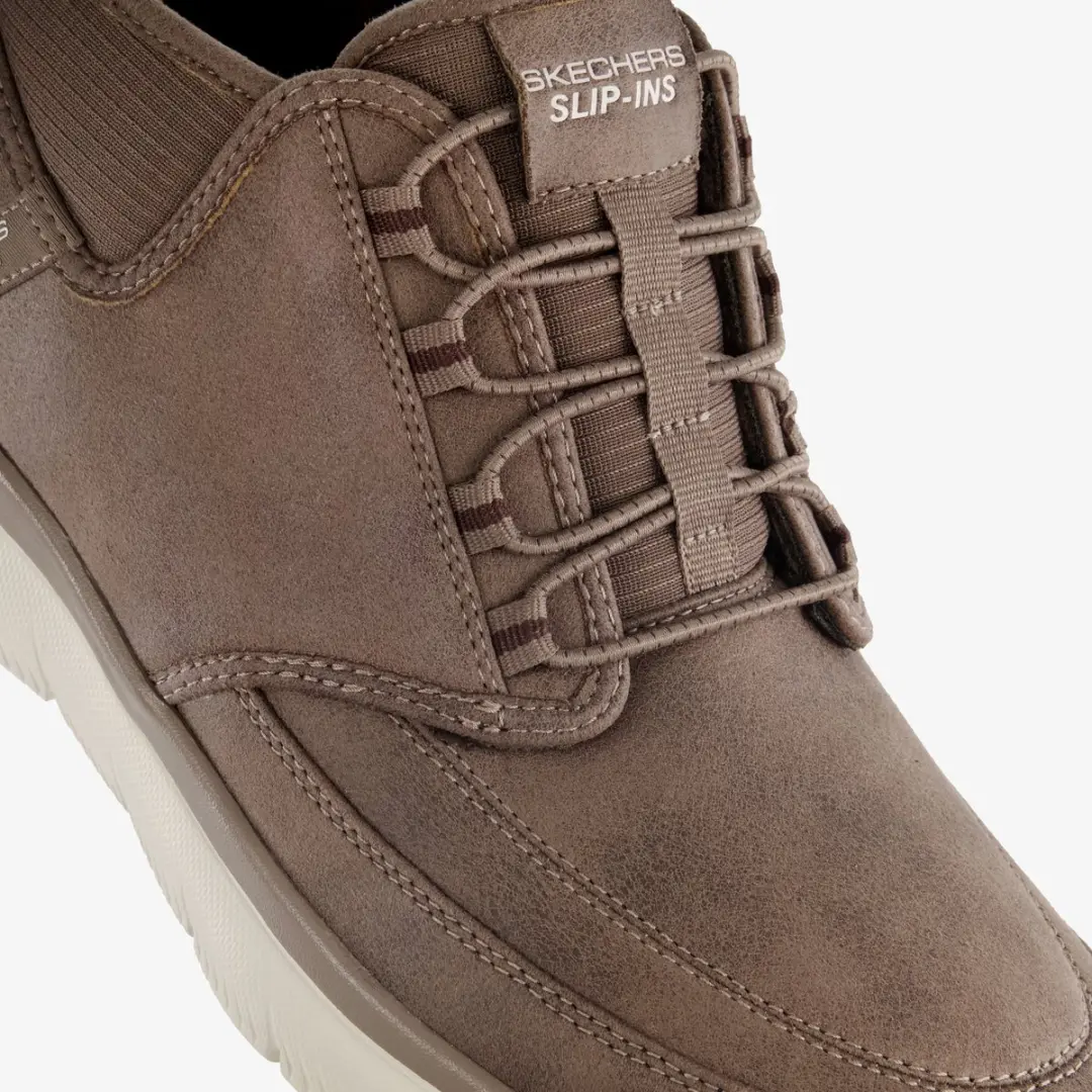 Skechers SUMMITS SIEGUL Heren Instappers - Chocolate - afbeelding 6 van 6
