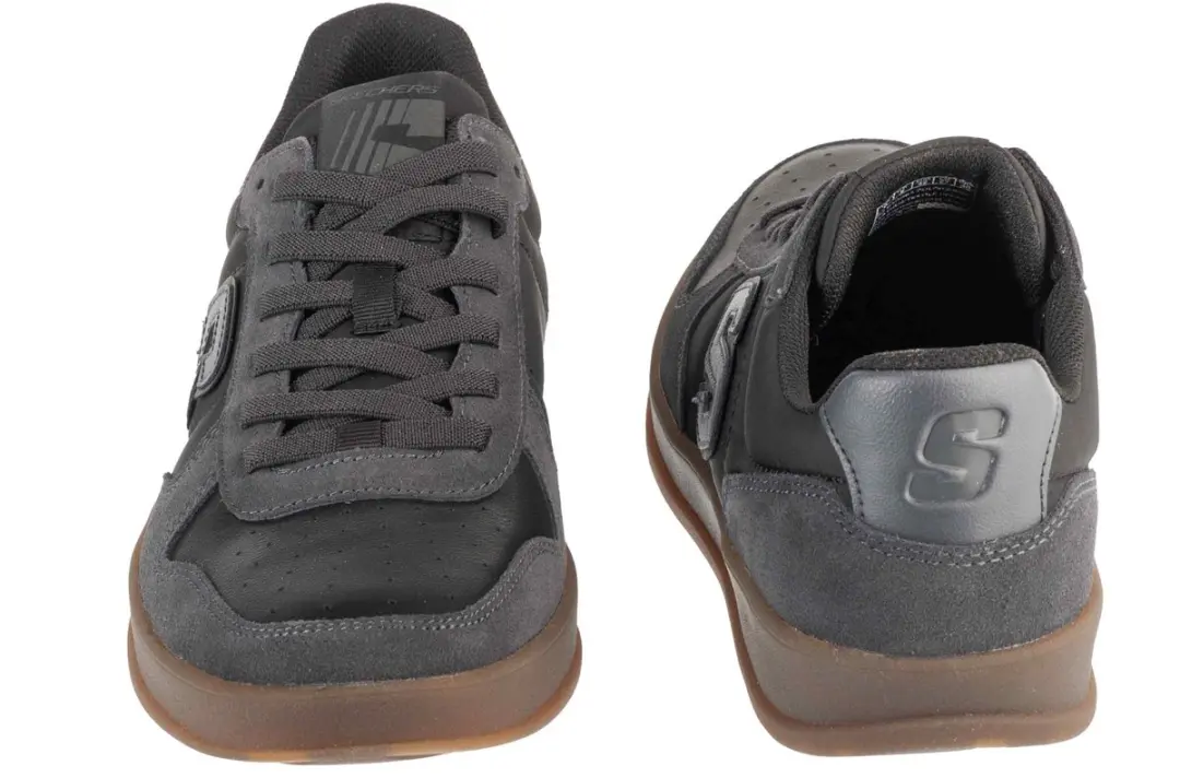 Skechers New Wave Cup Sneakers 210961-BKGY - Zwart - afbeelding 5 van 5