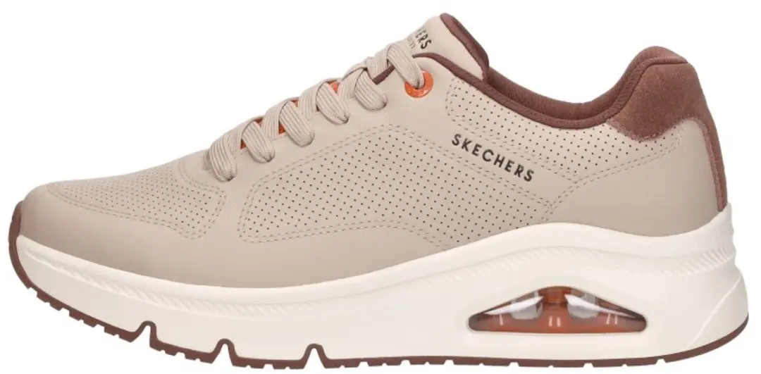 Skechers Uno Icon Sneakers Laag - Beige