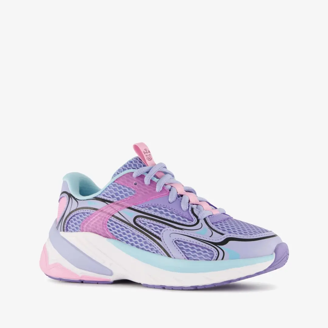 Skechers S2K meisjes sneakers pastelpaars