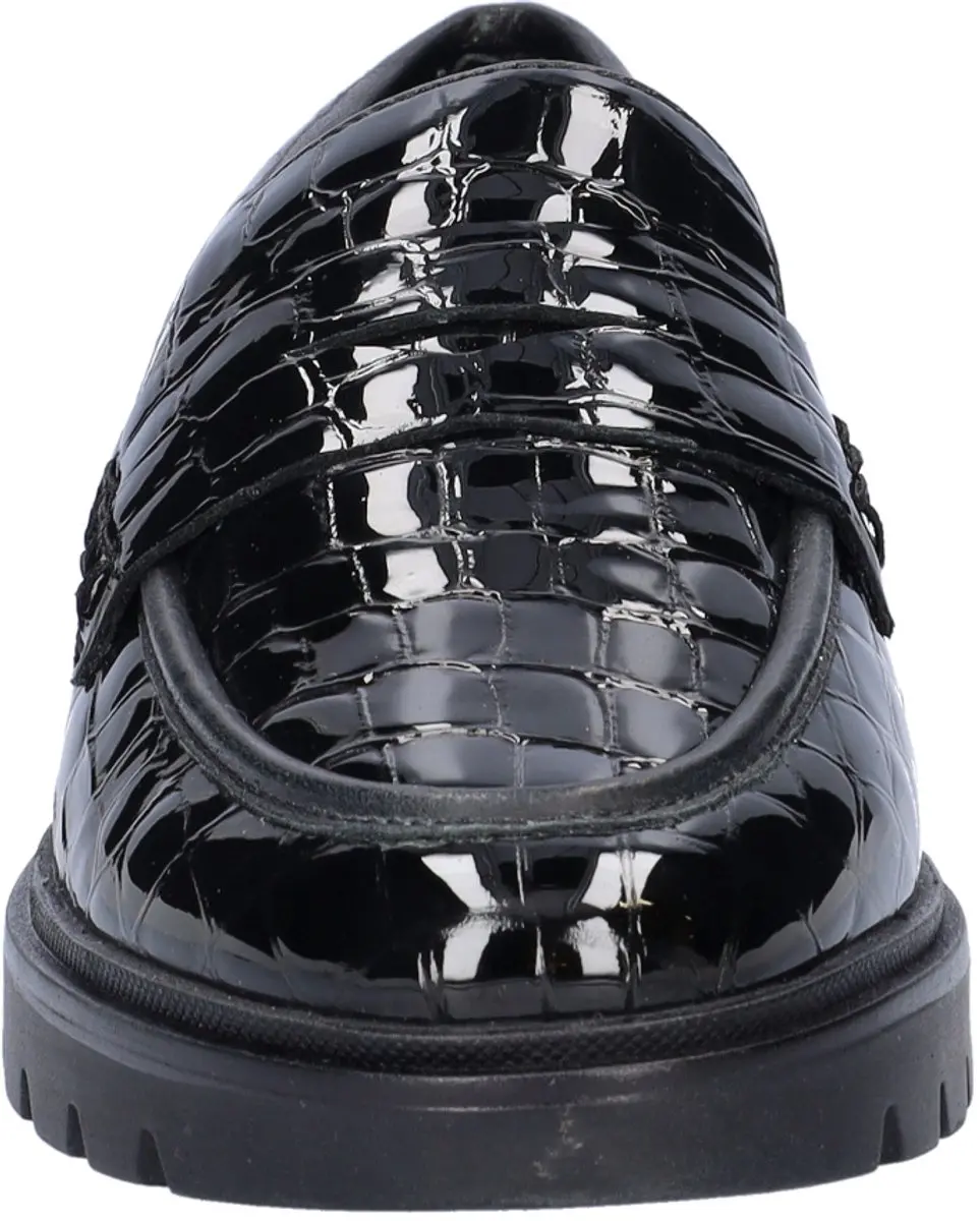 Ara Cambridge dames loafer - Zwart - Maat 41,5