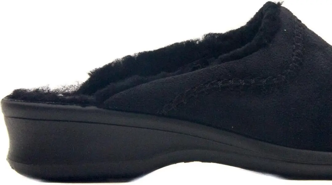 Rohde 2510 Dames Pantoffels - Zwart
