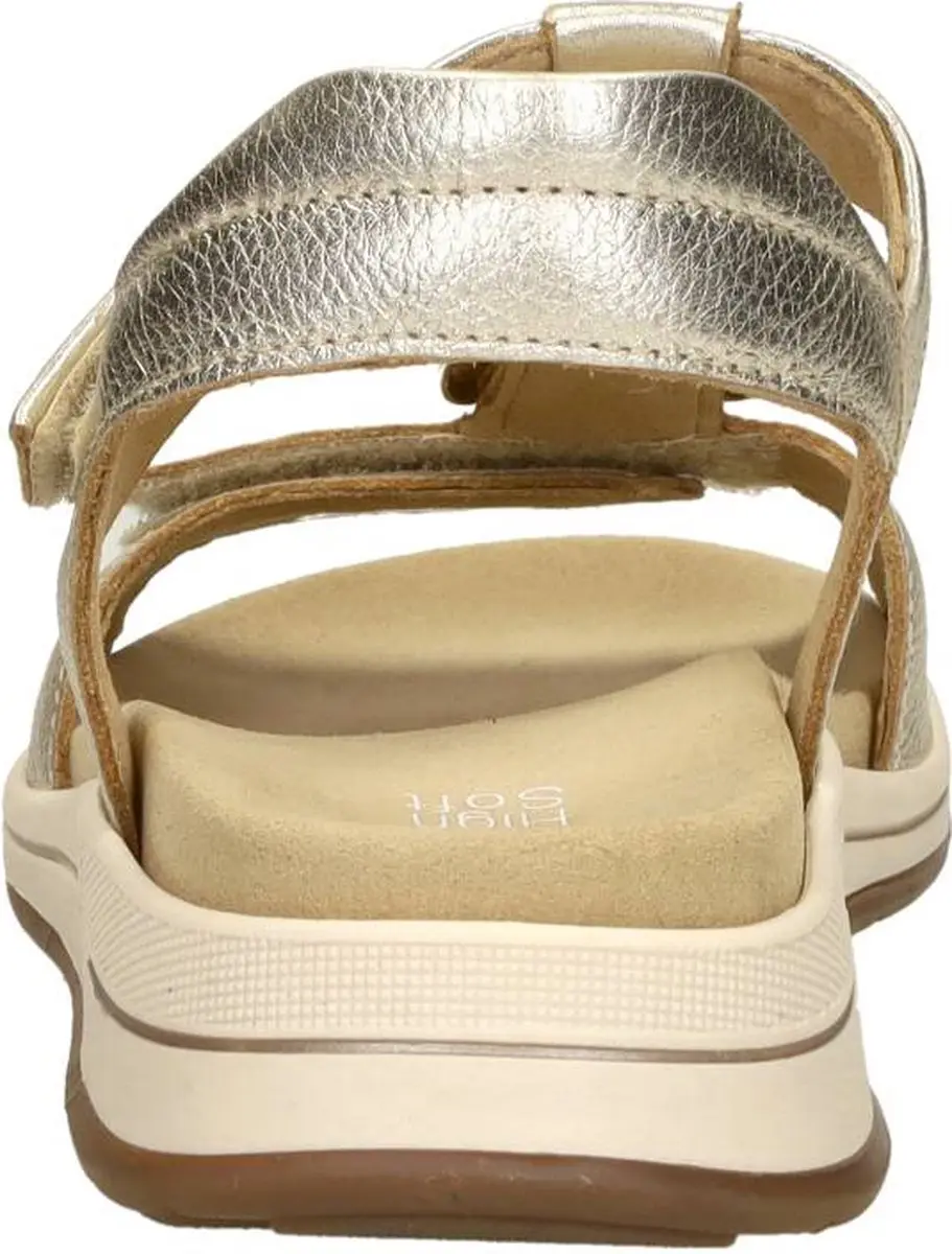 Ara Osaka-S Sandalen Plat - Goudkleur - Maat 43 - afbeelding 5 van 6