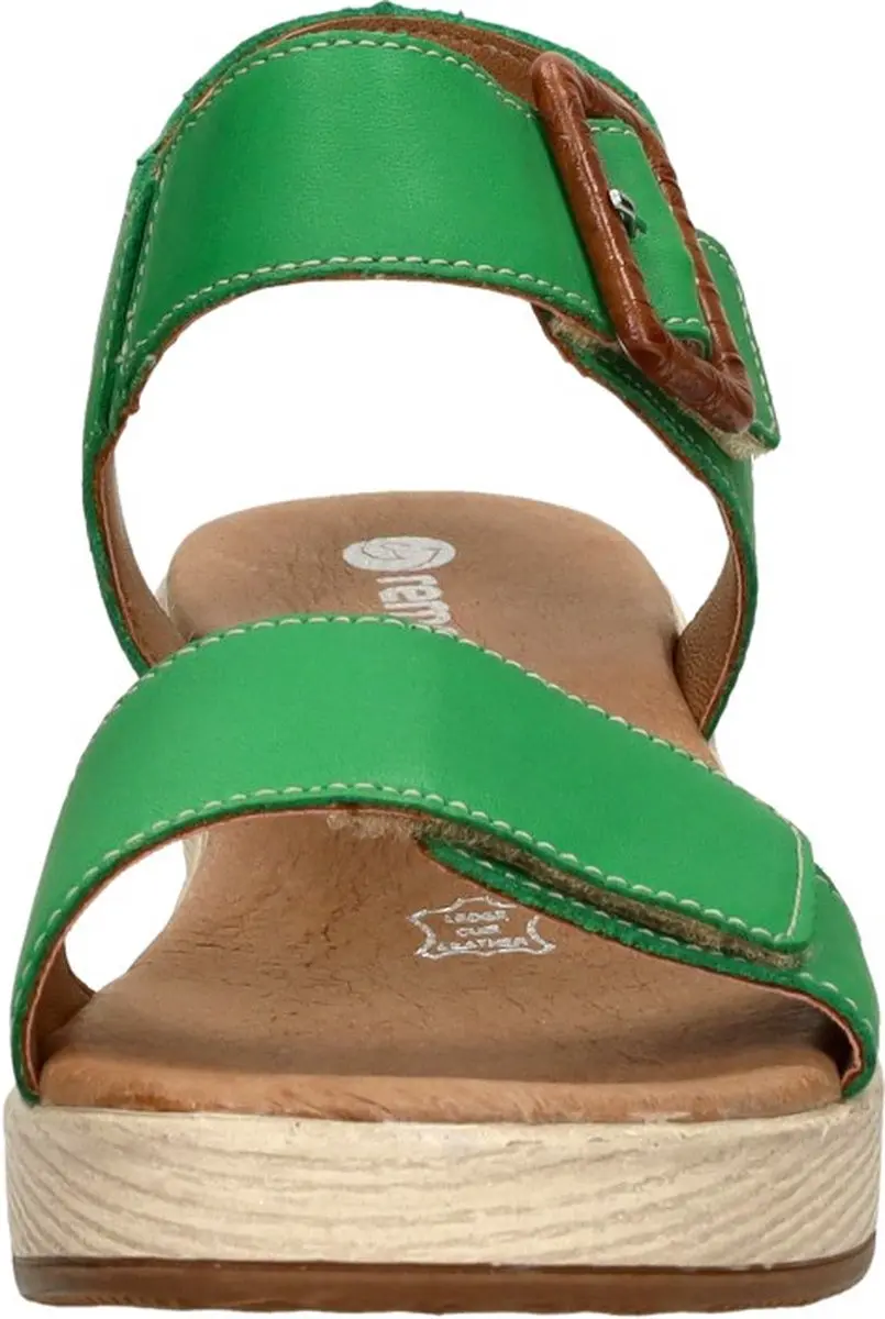 Remonte Sandalen Hak Sandalen Hak - groen - Maat 40 - afbeelding 6 van 6
