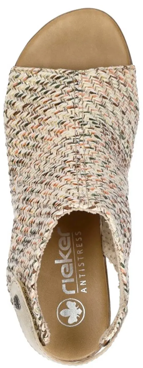 Rieker -Dames - beige - sandalen - maat 37 - afbeelding 4 van 6