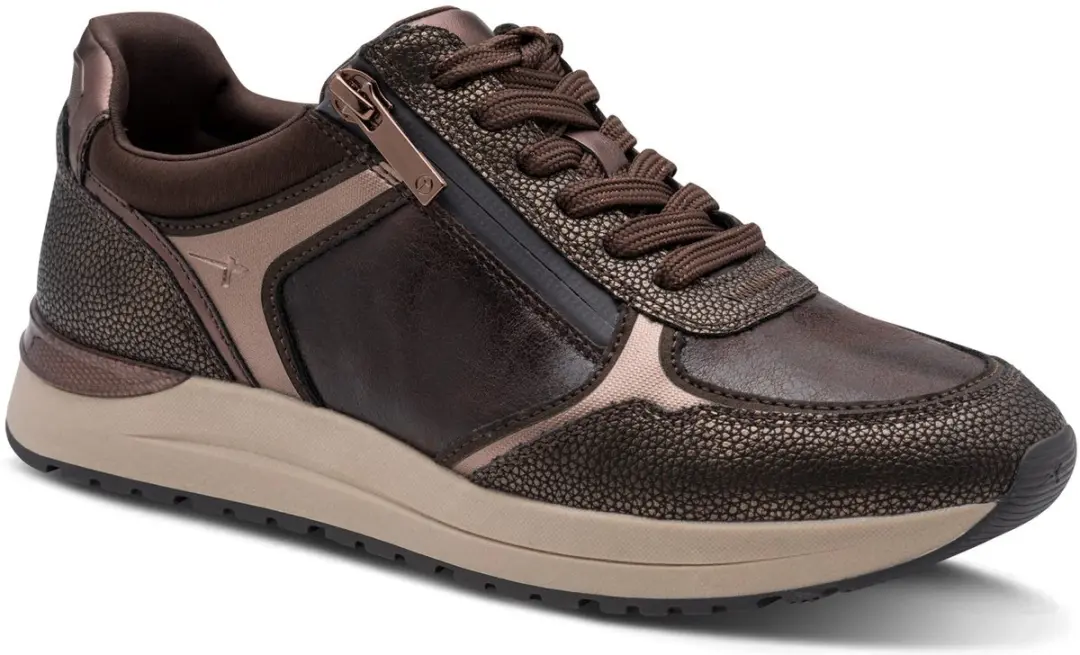 Tamaris Dames Sneakers - Bruin - Maat 41