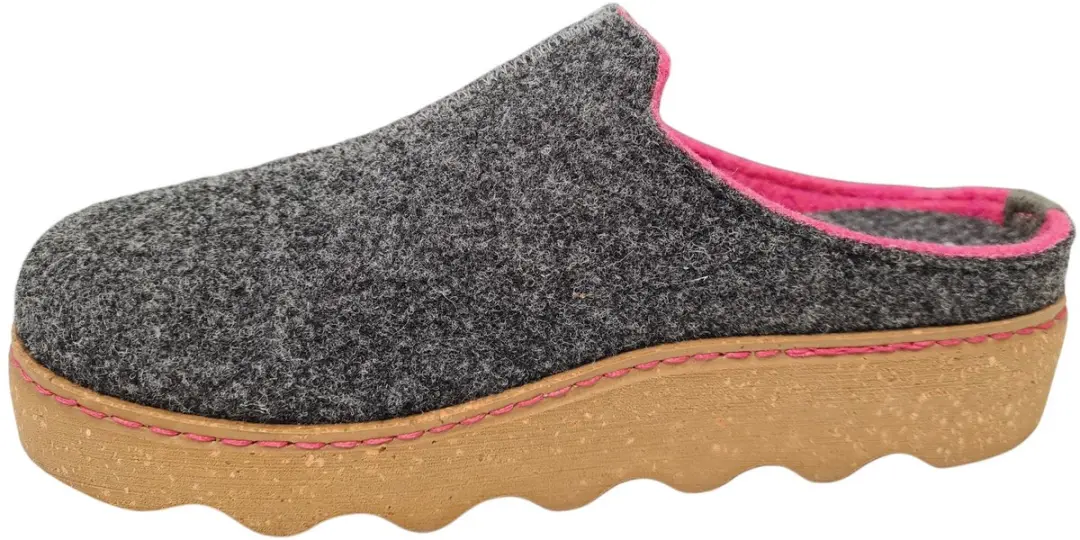 Rohde Pantoffels Grijs Synthetisch - Dames - Maat 36
