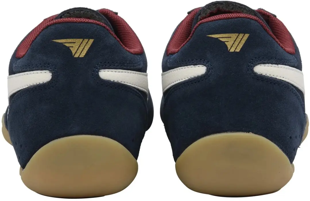 Gola Chase CMA406 Suède Sportschoenen - 43 - Marine/Offwhite/Diep rood - afbeelding 3 van 6
