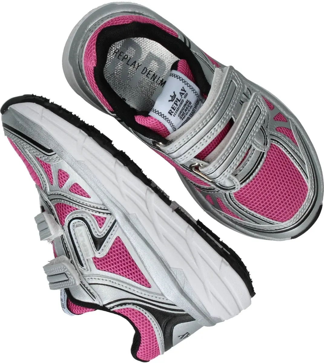 Replay Christal Sneakers - Meisjes - Roze - Maat:26 - afbeelding 6 van 6