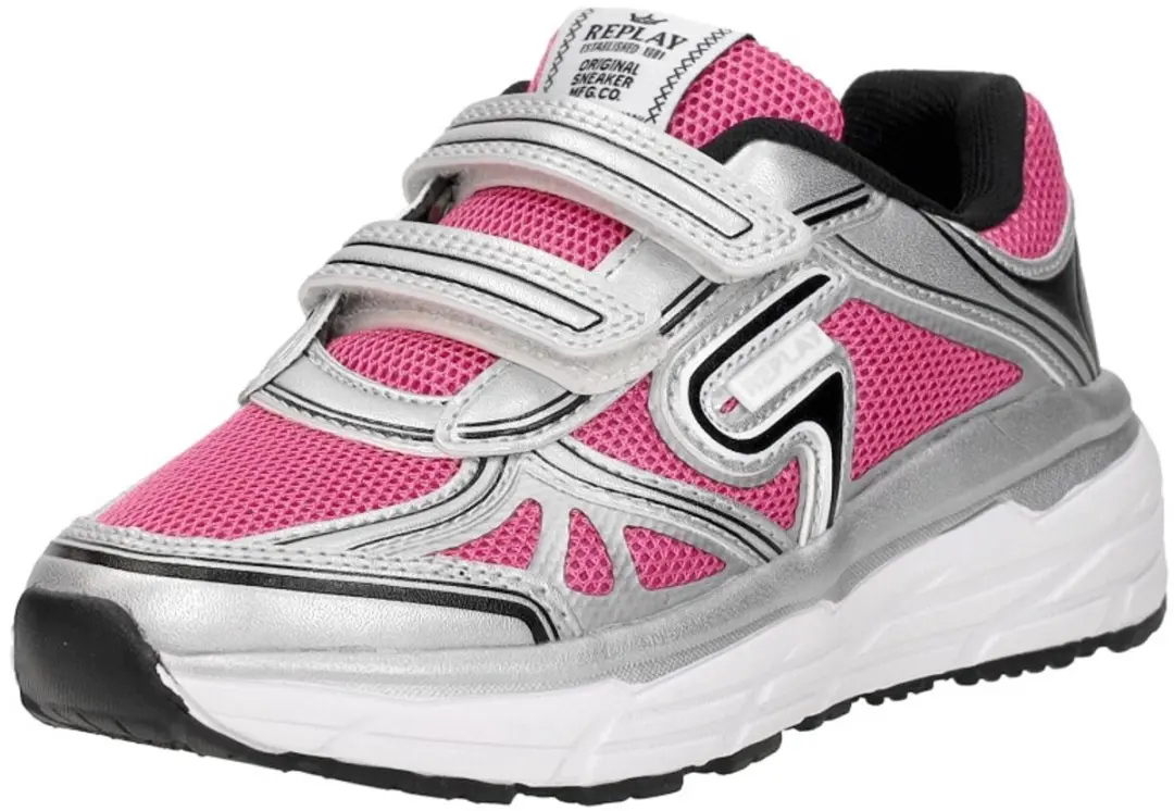 Replay Christal Sneakers - Meisjes - Roze - Maat:26 - afbeelding 5 van 6