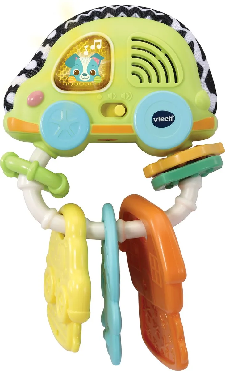 VTech Dierenvriendjes Rammelpret Sleutelbos - Educatief Speelgoed - Multi