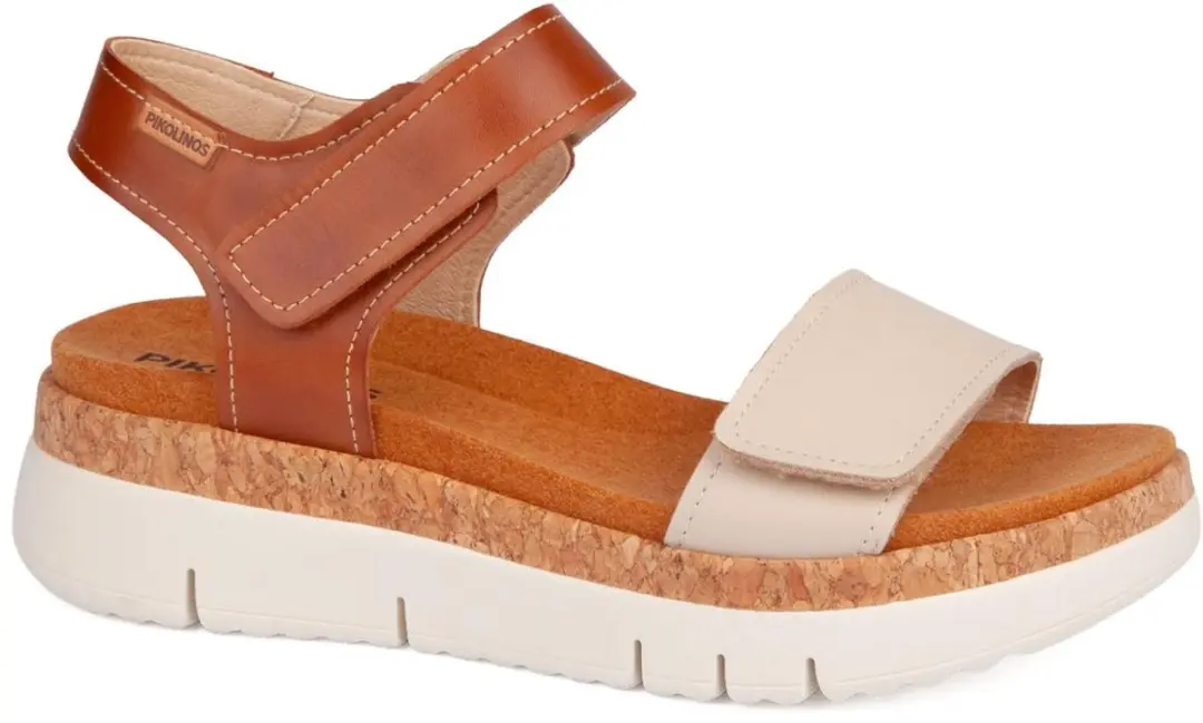 Pikolinos Palma W4N-0940C1 Leren Sandalen - Bruin - 39 - afbeelding 2 van 6