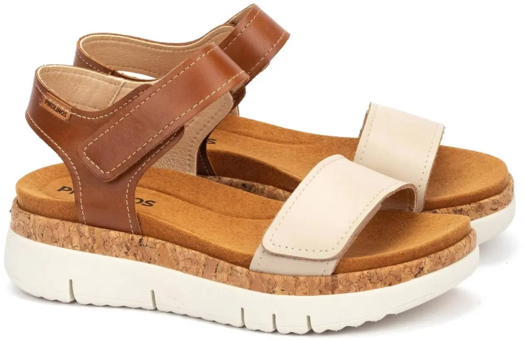 Pikolinos Palma W4N-0940C1 Leren Sandalen - Bruin - 39 - afbeelding 4 van 6