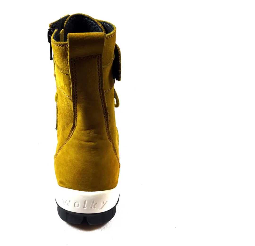 Wolky half hoge veterboots 0473811.940 geel